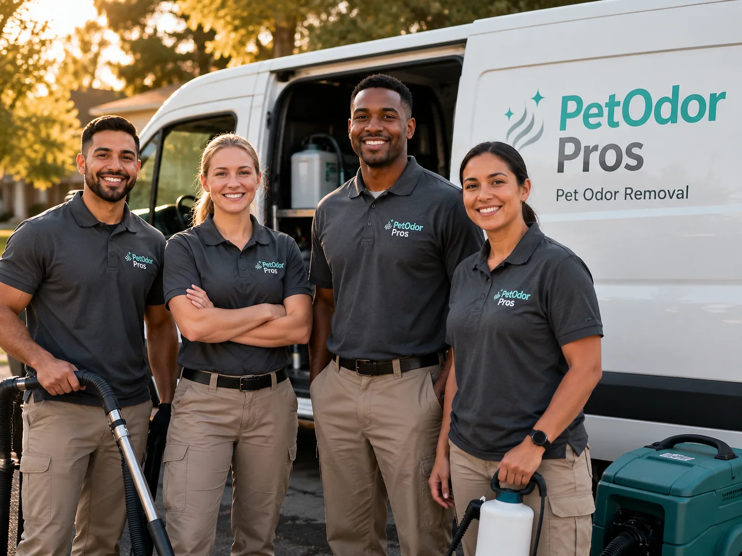 Pet Odor Removal team serving New England, ND